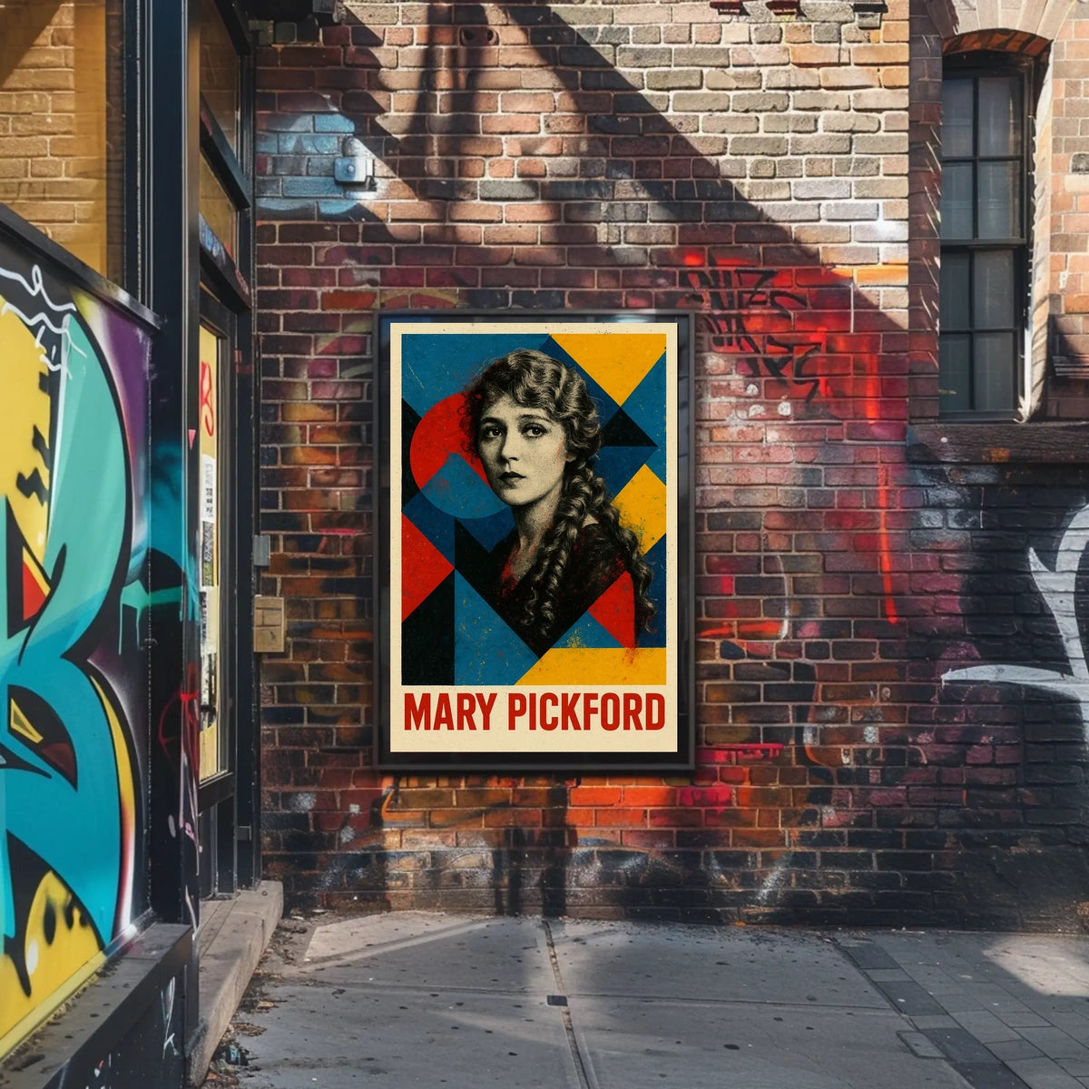 Mary Pickford Art Poster