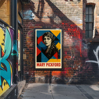 Mary Pickford Art Poster