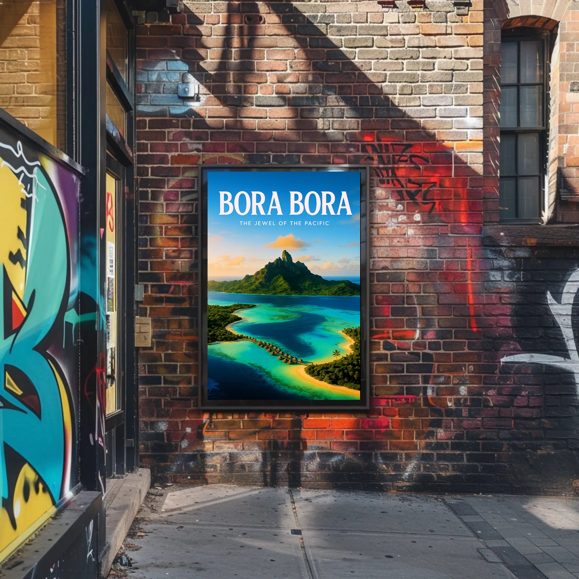 Bora Bora The Jewel of the Pacific Poster PosterGoat
