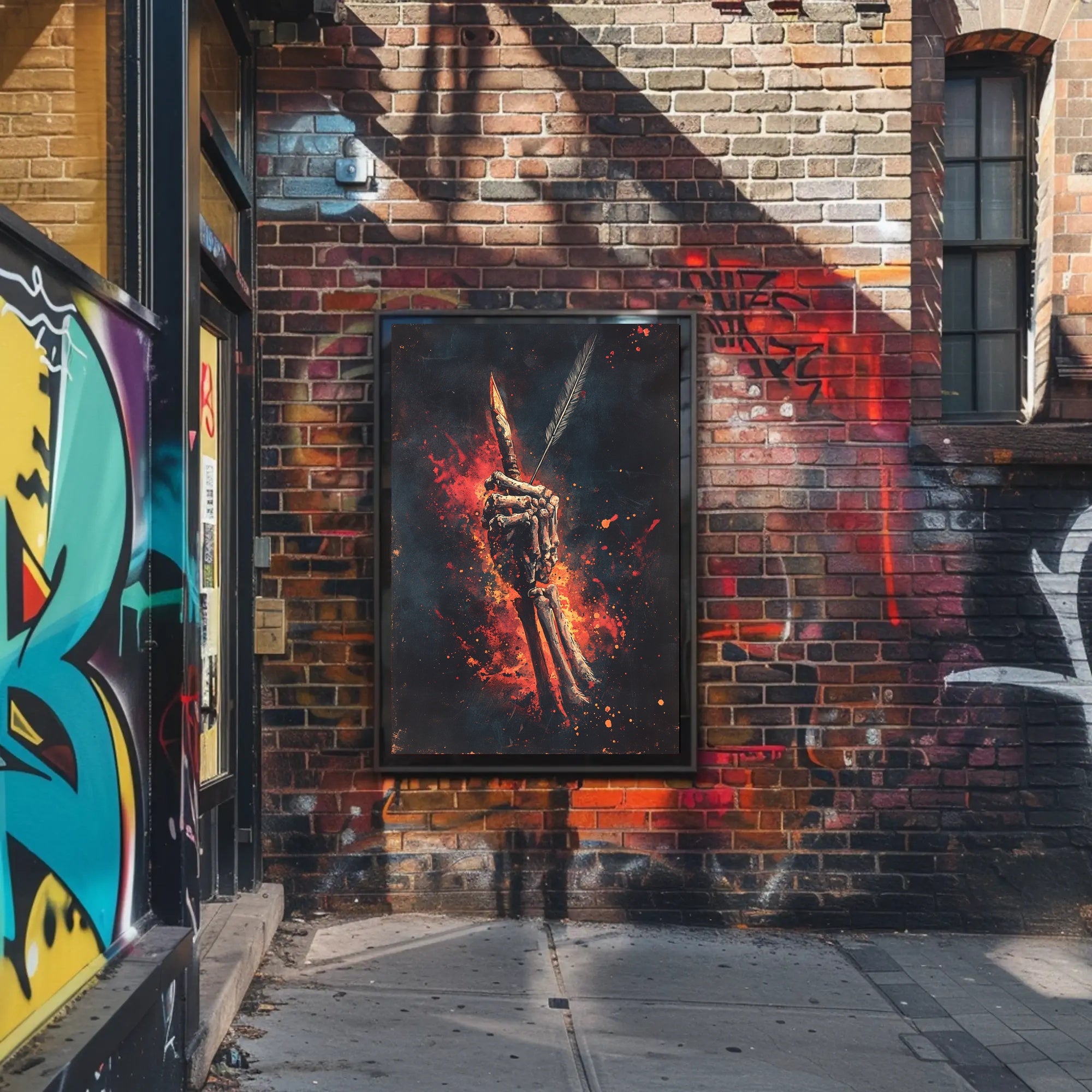 SkeletonS Quill Poster