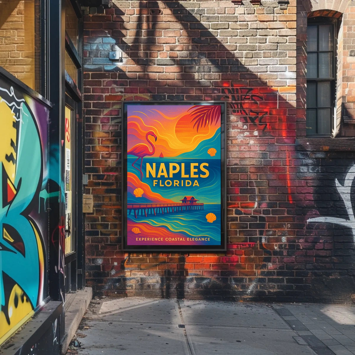 Naples, Florida Experience Coastal Elegance Poster