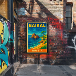 Baikal Russia Poster