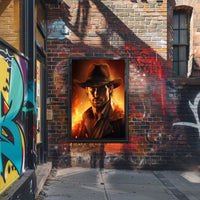 The Fiery Adventurer Poster