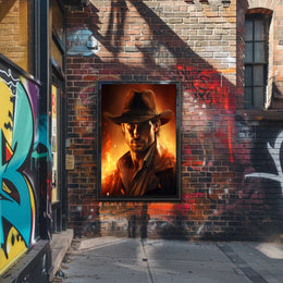 The Fiery Adventurer Poster