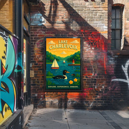 Lake Charlevoix A Jewel In Northern Poster