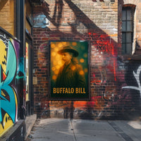 Buffalo Bill Wild West Cultural Vintage Heritage Poster