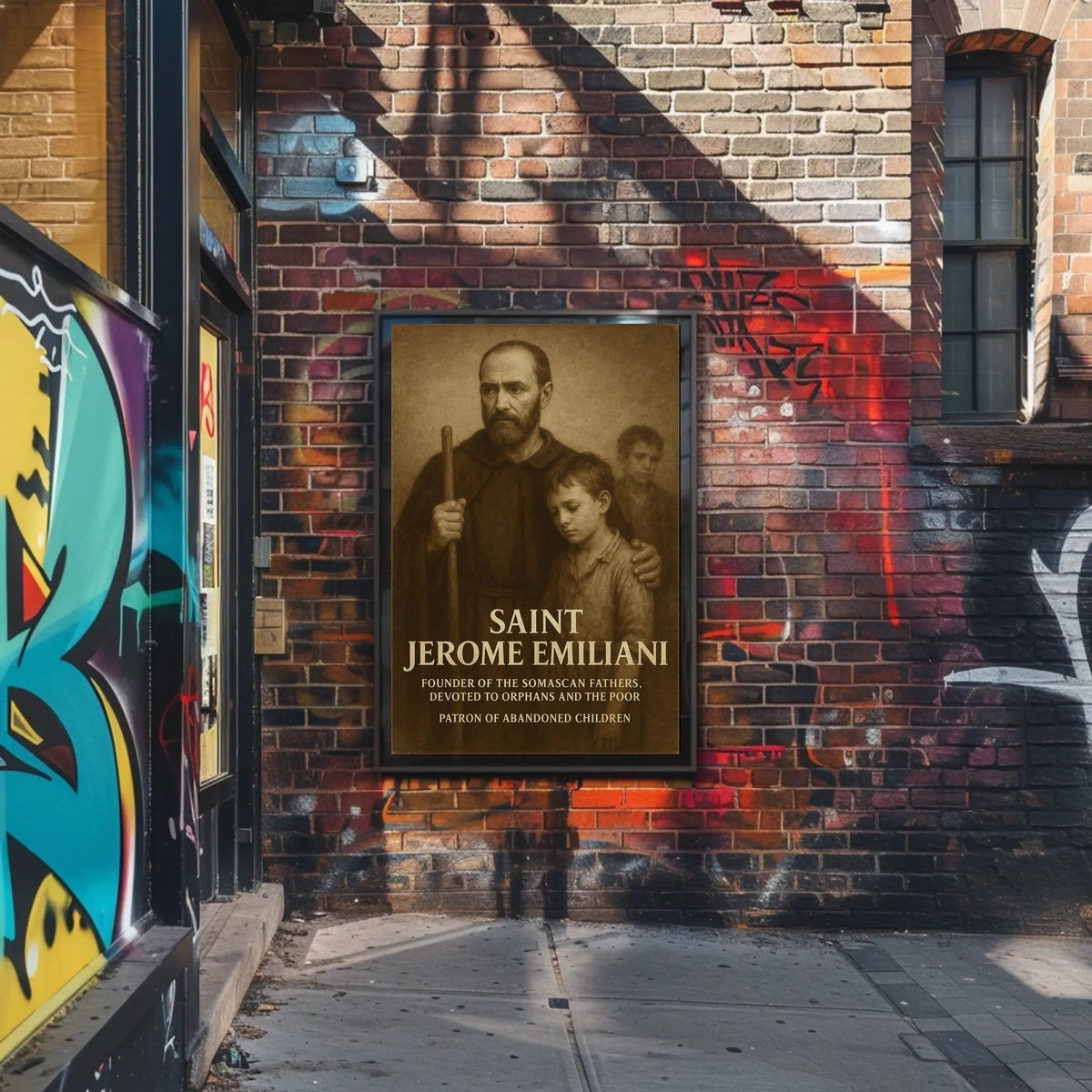 Saint Jerome Emiliani Patron Of Poster