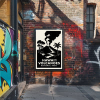 HawaiI Volcanoes National Park Poster