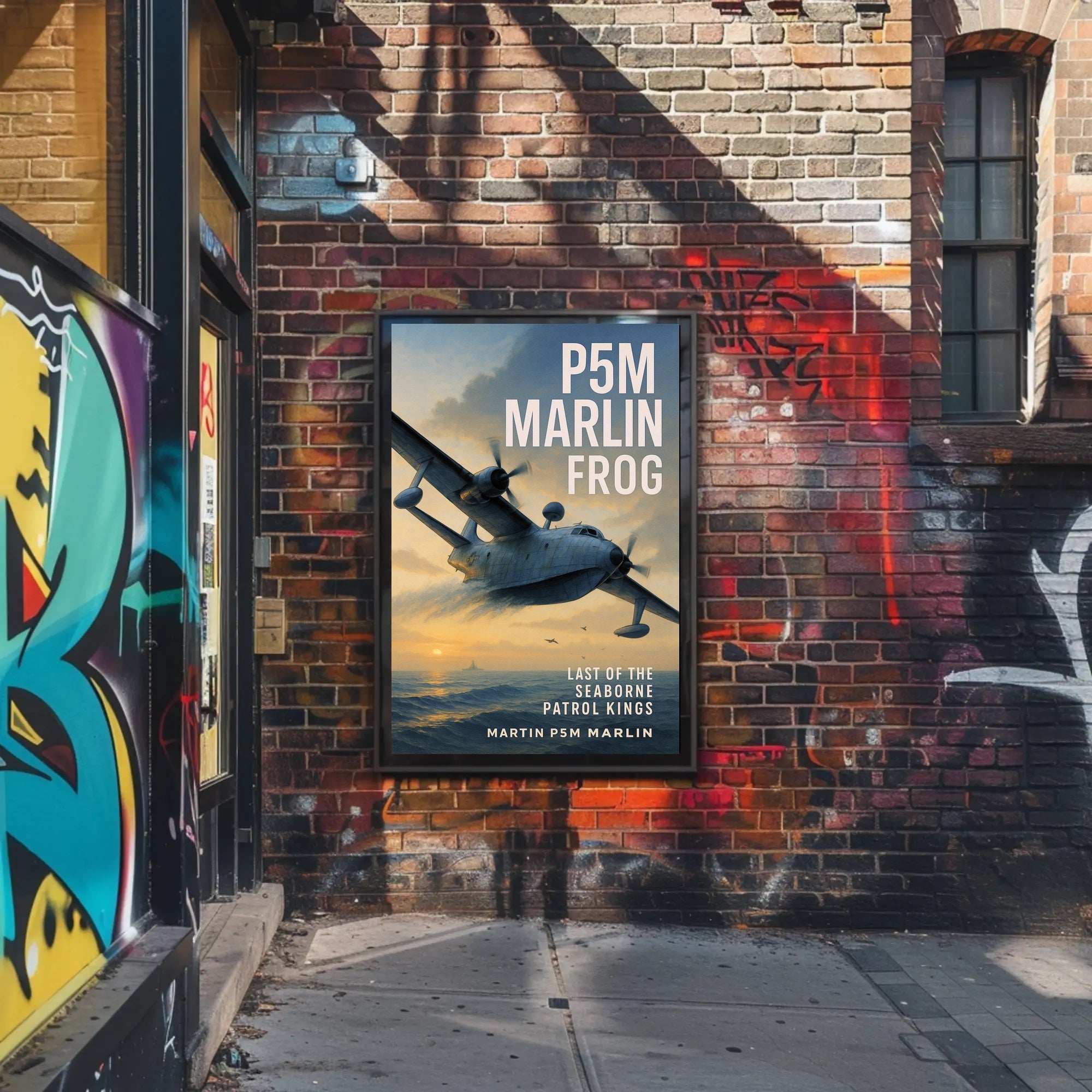 Martin P5M Marlin Last of the Seaborne Patrol Kings Poster PosterGoat
