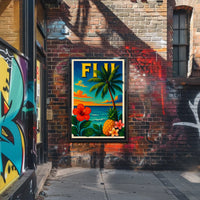 Tropical Paradise Poster