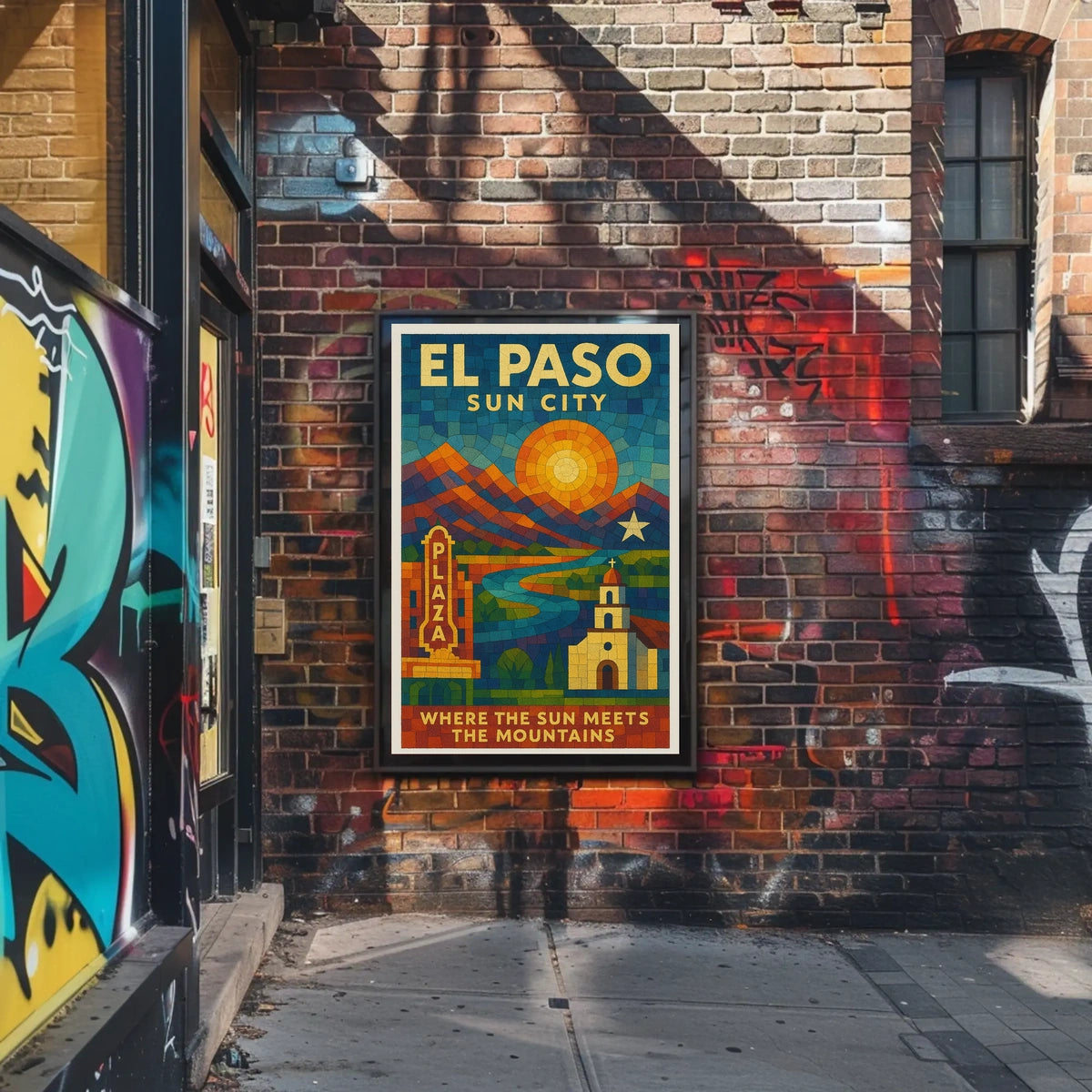 El Paso Sun City Poster