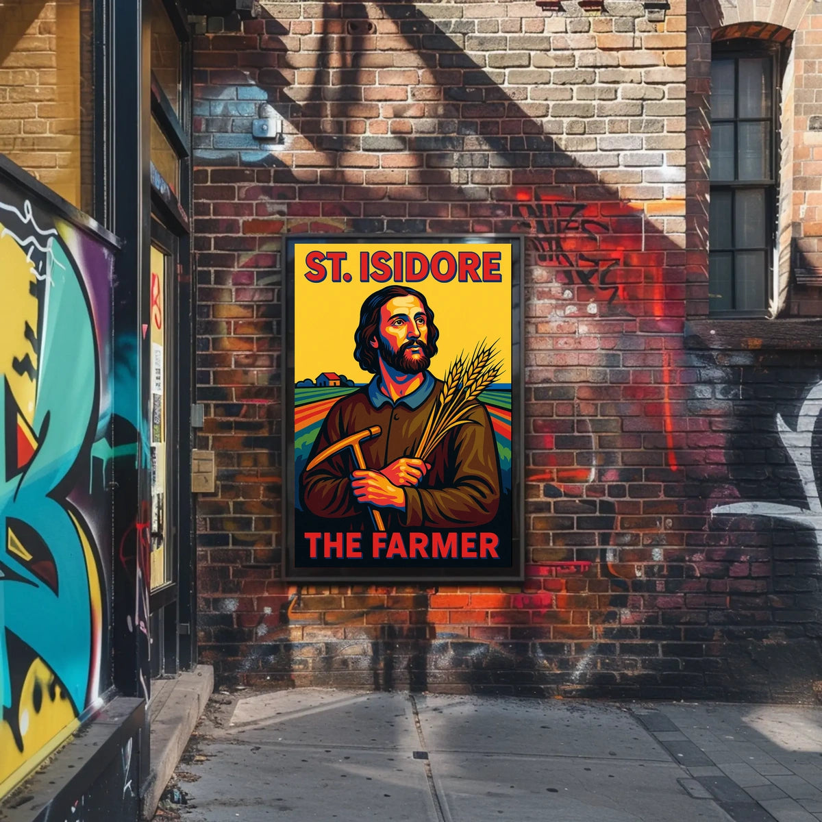 St. Isidore the Farmer Poster