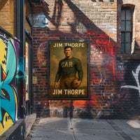 Jim Thorpe Athletic Legend Poster