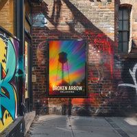 Broken Arrow Oklahoma Minimalist Travel Poster