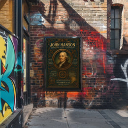 John Hanson A Pioneering Leader Poster