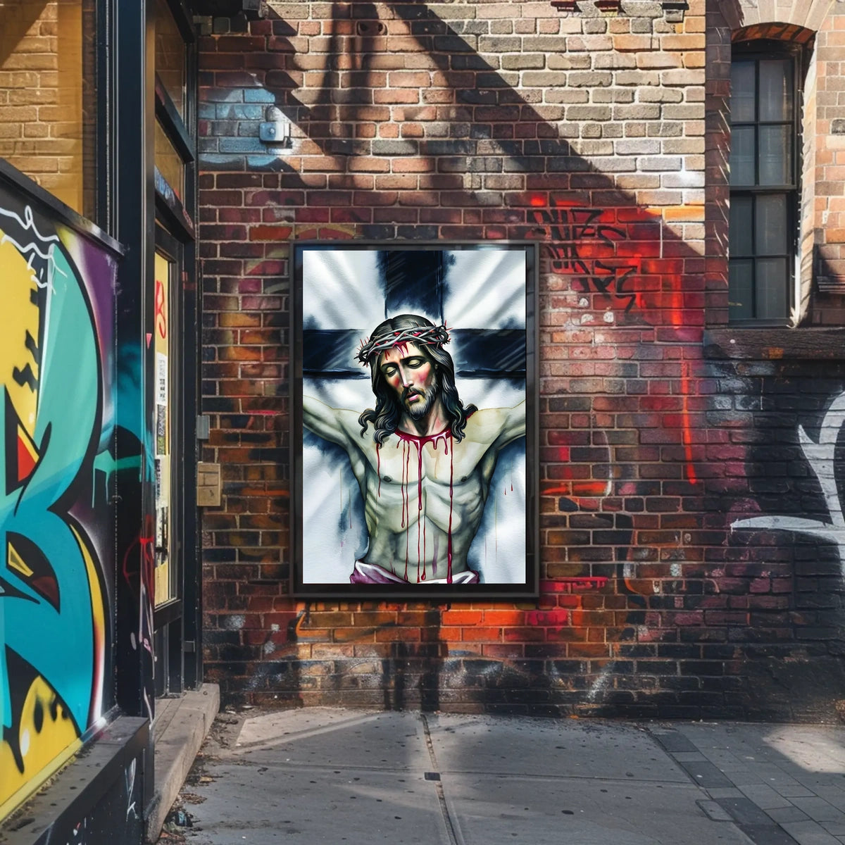 The Crucifixion of Jesus Poster