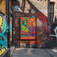Vibrant New York Cityscape Poster