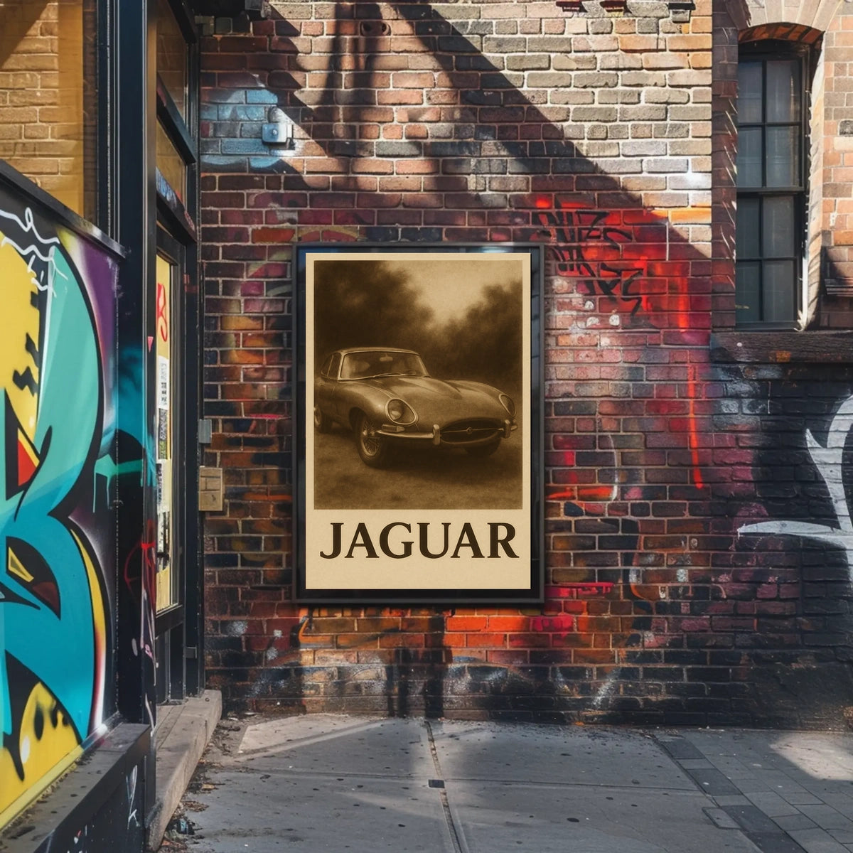 Classic Jaguar Elegance Poster