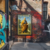 St. Peter - Keeper of the Keys Poster PosterGoat