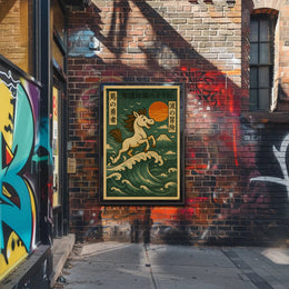 The Brave Horses Adventure Poster PosterGoat