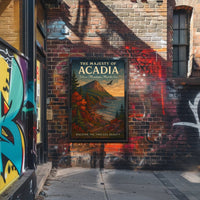 The Majesty of Acadia Poster PosterGoat