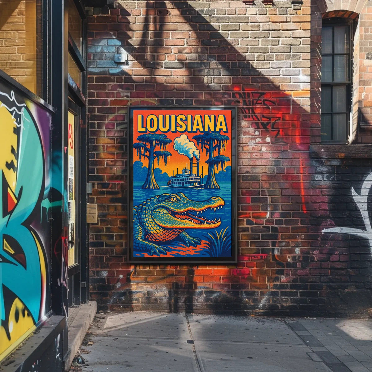 Louisiana Bayou Adventure Poster