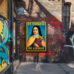 St. Thérèse of Lisieux The Little Flower of Jesus Poster
