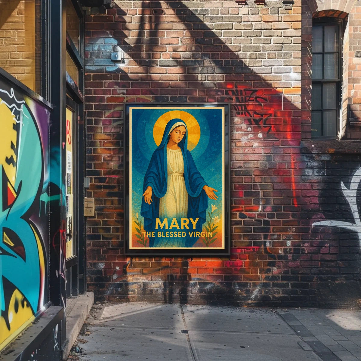 Mary The Blessed Virgin Poster