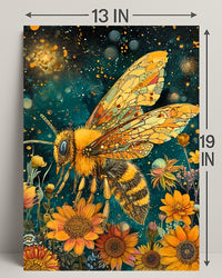 The Enchanted Bee William Morris Art Poster