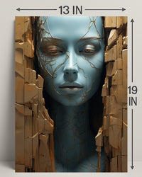 Fractured Beauty Poster