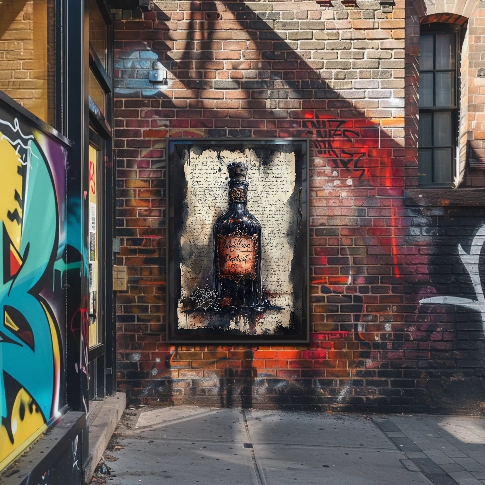 Vintage Potion Bottle Vintage Poster