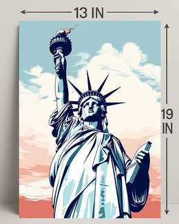 Statue Of Liberty Symbol Of Freedom Poster