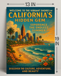 Californias Hidden Gem Poster PosterGoat