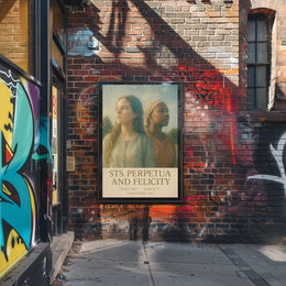 Saints Perpetua And Felicity Poster