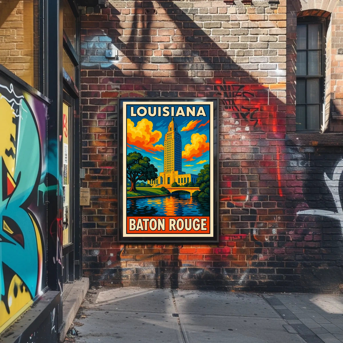 Louisiana State Capitol in Baton Rouge Poster