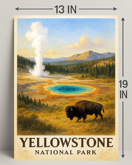 Yellowstone National Park Poster PosterGoat