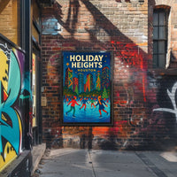 Holiday Heights in Houston Poster