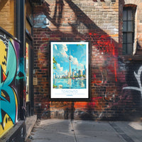 Toronto Cityscape Poster