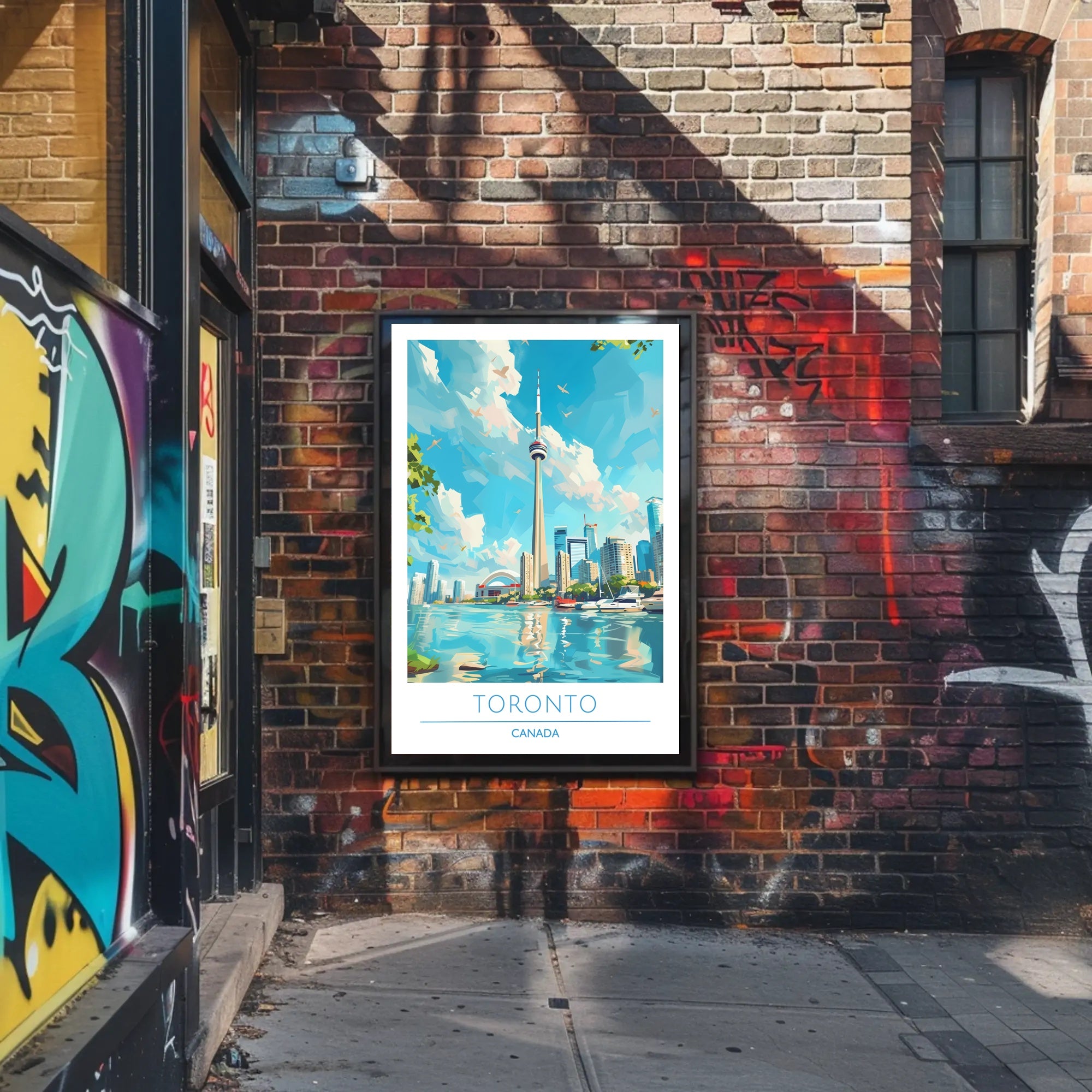 Toronto Cityscape Poster
