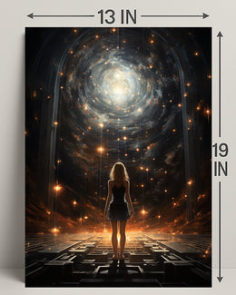 Journey To The Cosmic Vortex Poster PosterGoat