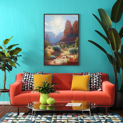 Arizona Vintage Poster