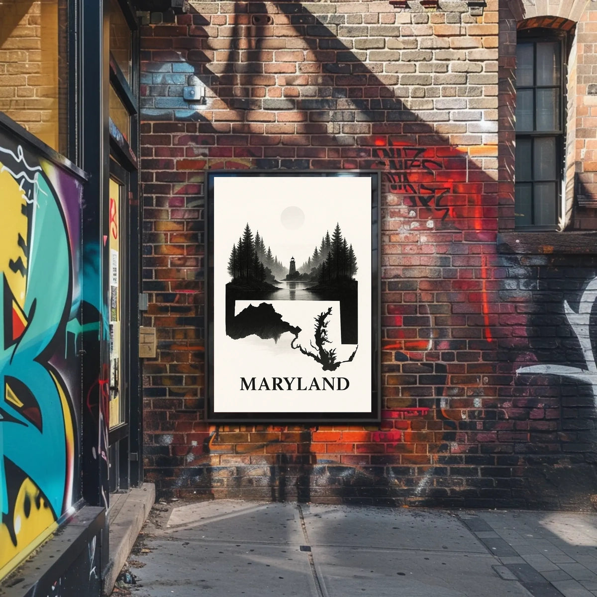 Maryland Scenic Poster