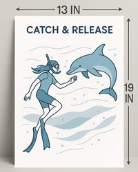 Catch & Release Poster PosterGoat