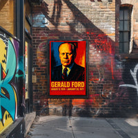 Gerald Ford Presidential Term Poster