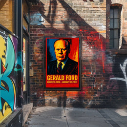 Gerald Ford Presidential Term Poster