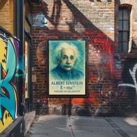 Albert Einstein Theory Of Relativity Poster