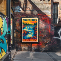 Sioux Falls South Dakota Poster