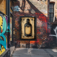 Vintage Ornate Bottle Fine Art Heritage Poster