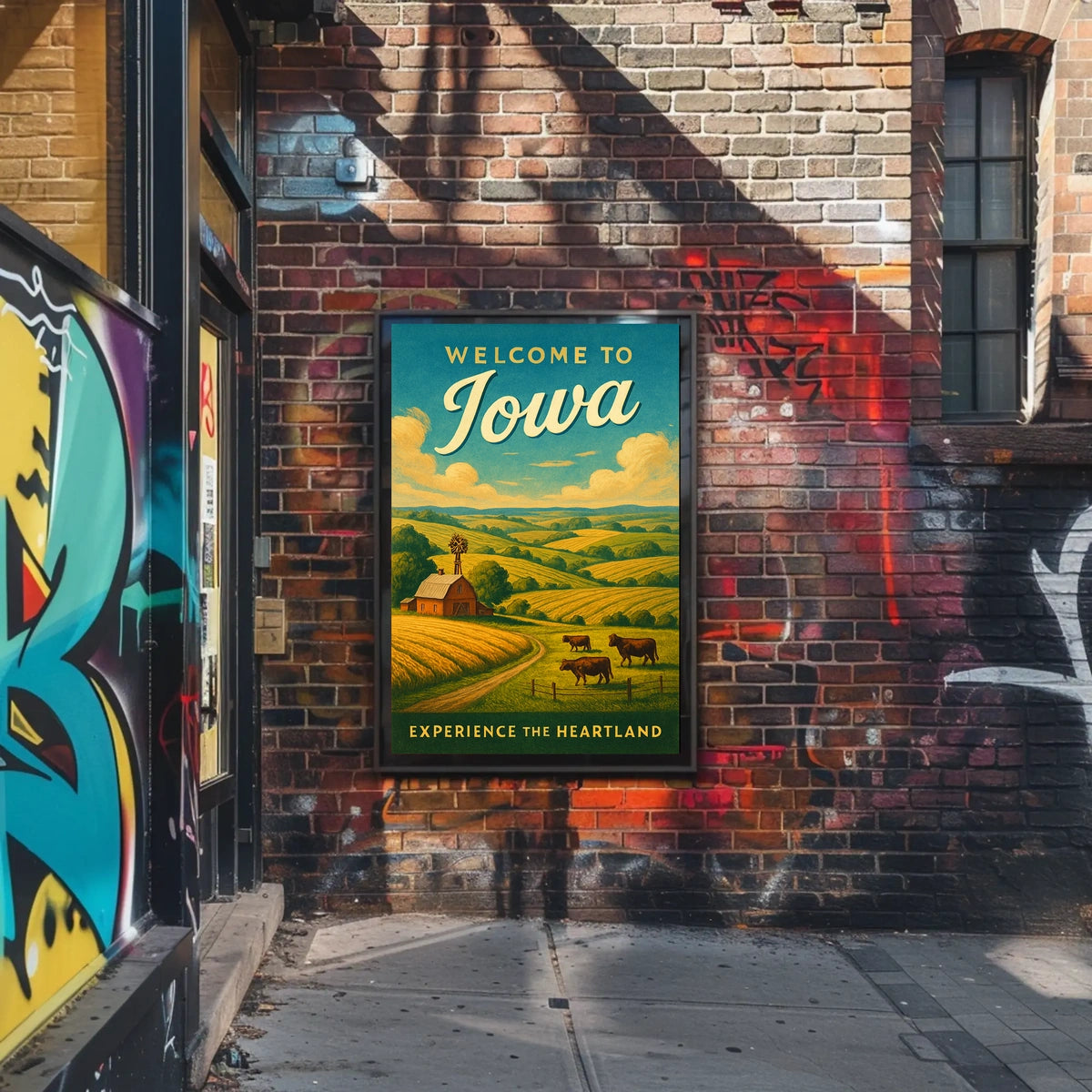 Welcome to Iowa Poster