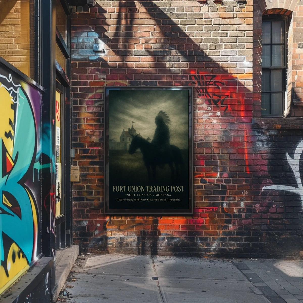 Fort Union Trading Post Poster